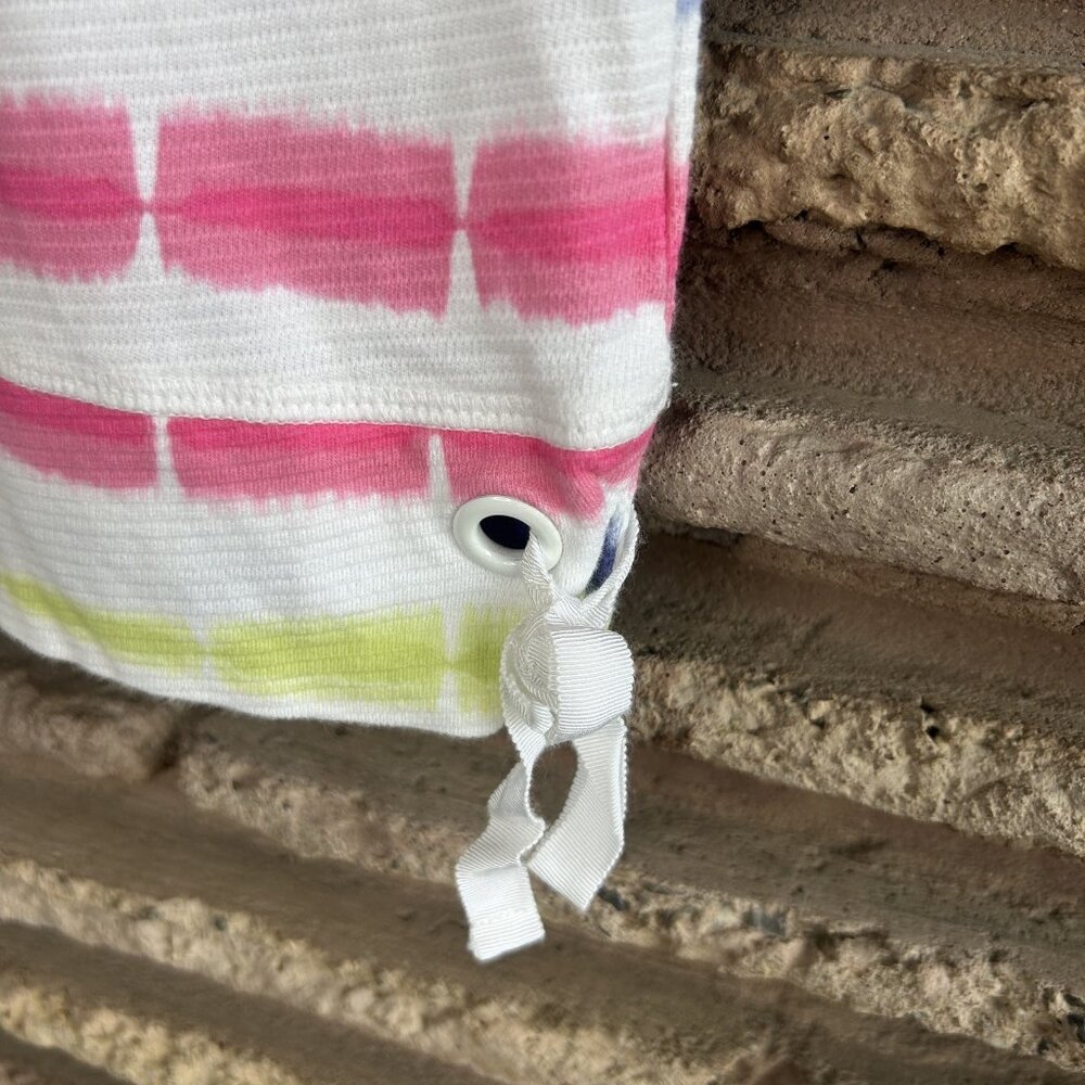 T By Talbots Colorful Variegated Stripe 3/4 Sleev… - image 8